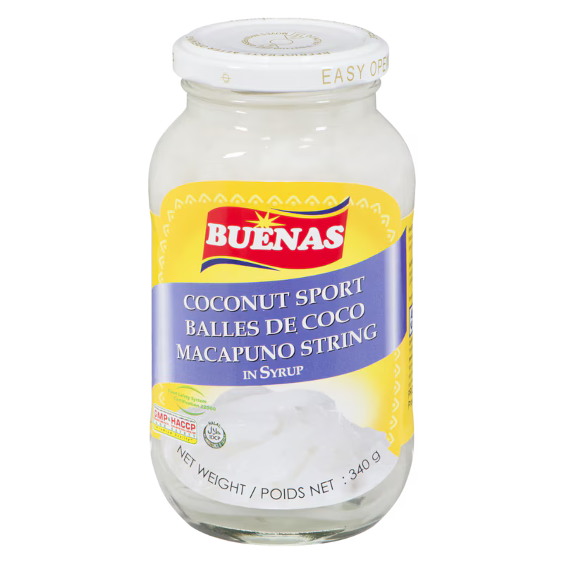 Buenas Macapuno String in Syrup (340g)