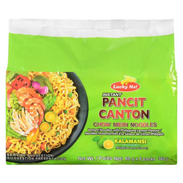 Lucky Me! Instant Pancit Canton Kalamansi (6 x 60g)