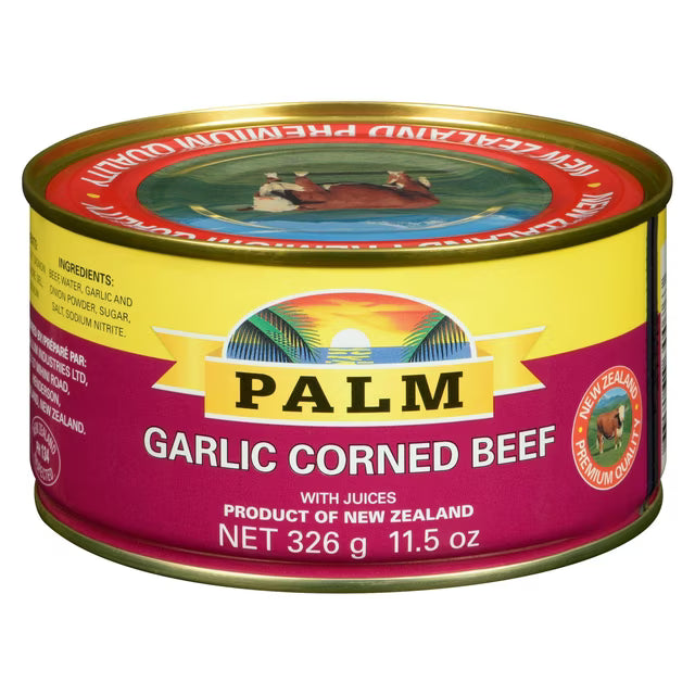 Palm Garlic Corned Beef with Juices (326g)