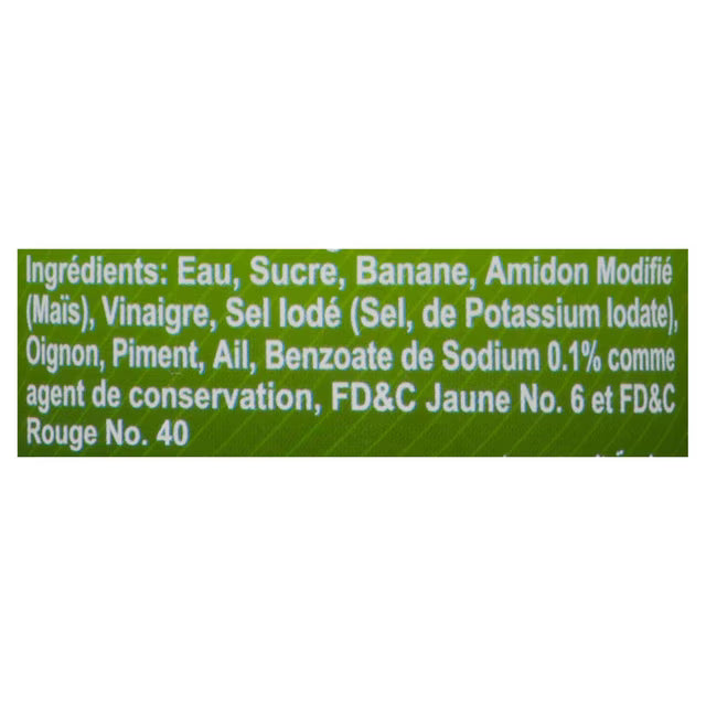 UFC Banana Sauce (Sweet) 550g