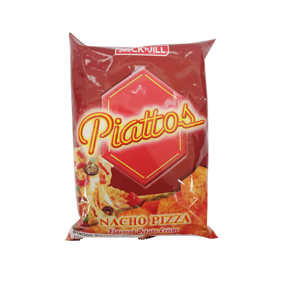 Jack 'n Jill Piattos Nacho Pizza Flavored Potato Crisps (85g)