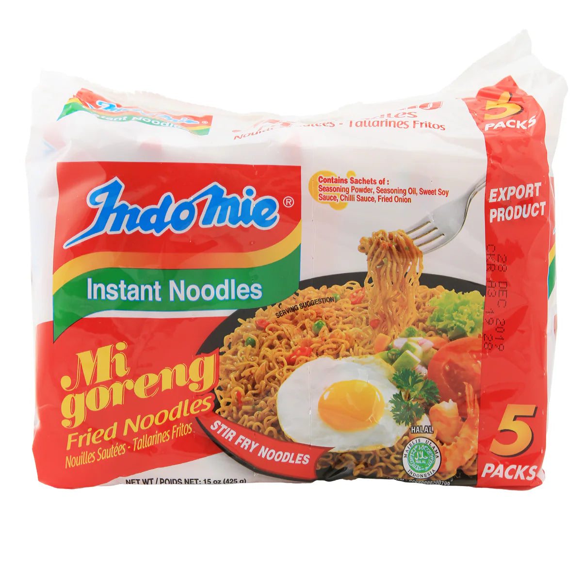 Indomie Mi Goreng Fried Noodles (Original) (5 x 85g)
