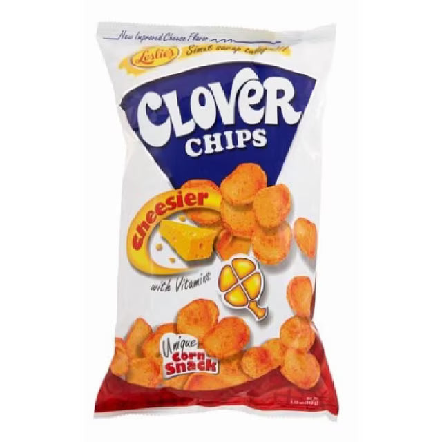 Leslie's Clover Chips Cheesier (55g)